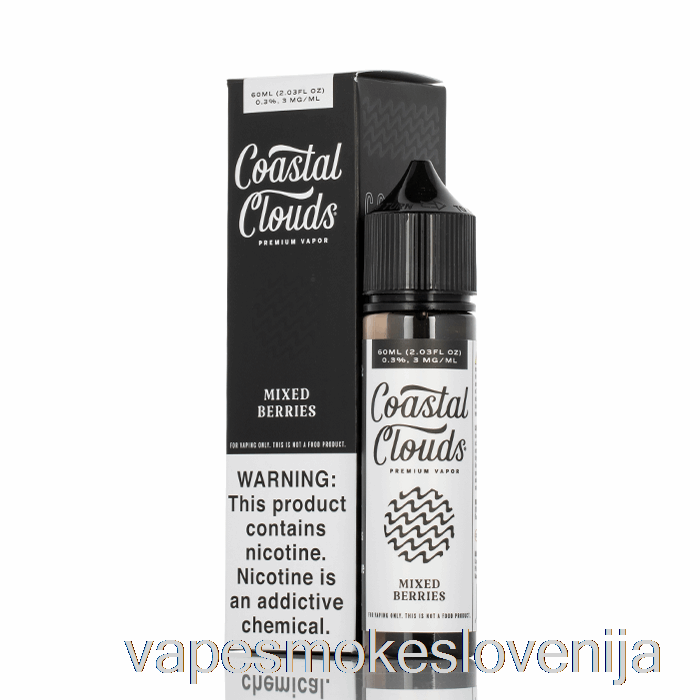 Vape Za Enkratno Uporabo Mixed Berries - Coastal Clouds Co. - 60 Ml 6 Mg